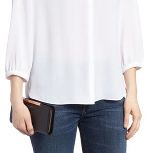 TED BAKER  LONDON - Yasmine Plissé Leather Matinée Wallet